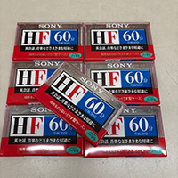 SONY カセットテープ HF 60分 ノーマル ソニー C-60HIFA 7点